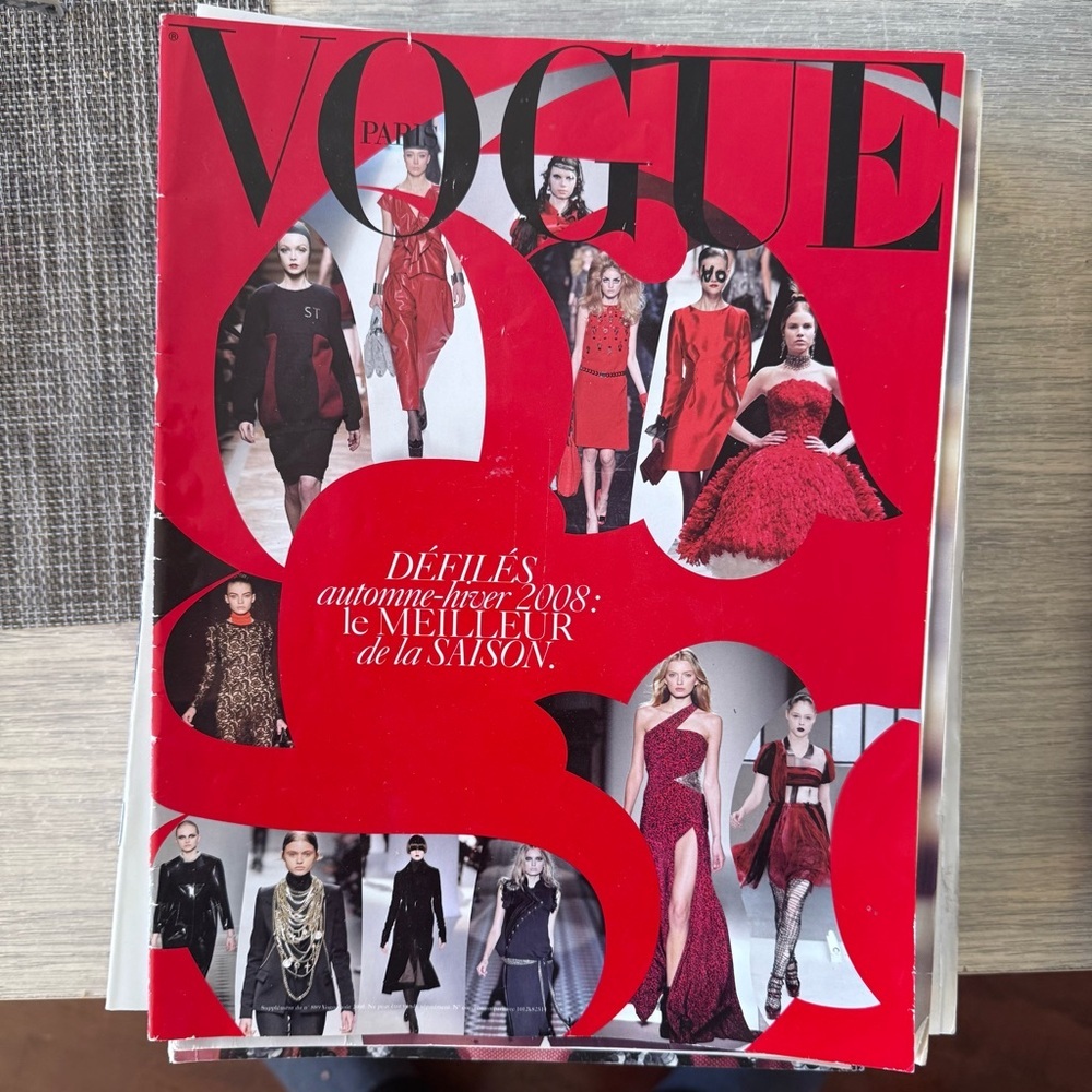 VOGUE Paris magazine Supplement 889 Août 2008 Defilés Automne Hiver